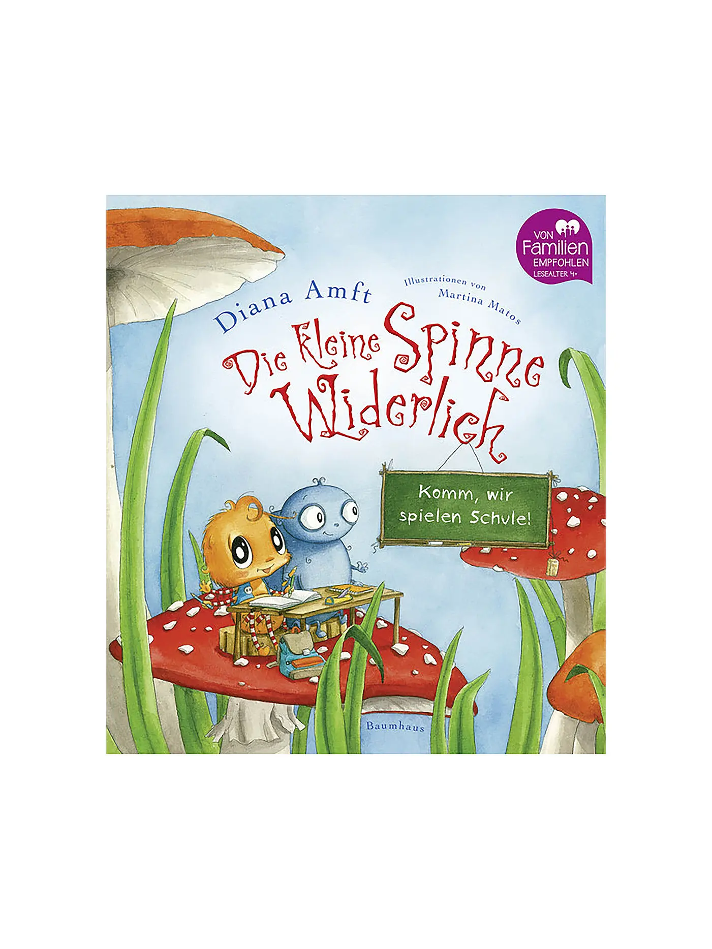BAUMHAUS VERLAG | Buch - Die kleine Spinne Widerlich - Komm, wir spielen Schule! | 